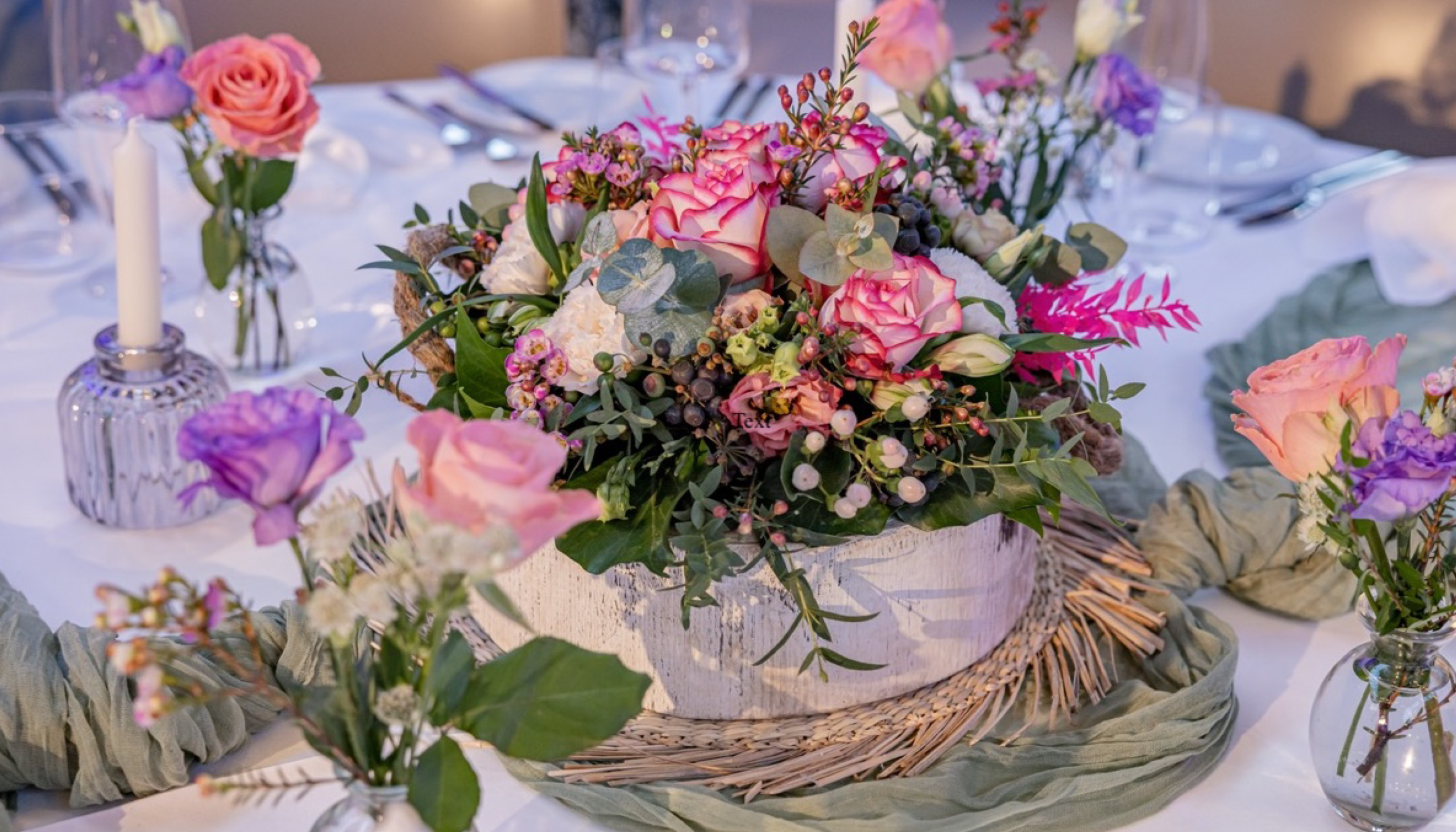 Florale Gestaltung von Hochzeiten